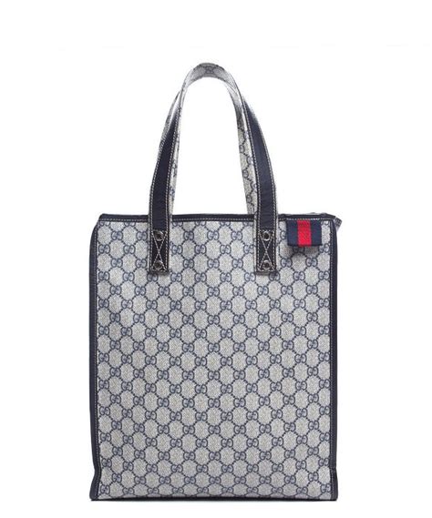 gucci navy monogram large tote bag|gucci tote bag outlet.